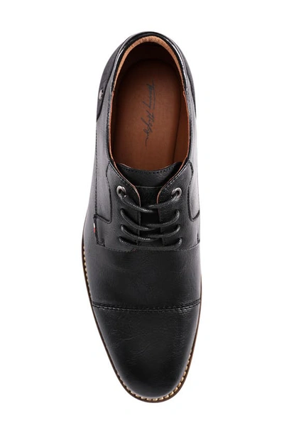 Shop Tommy Hilfiger Barmi Cap Toe Derby In Black 001