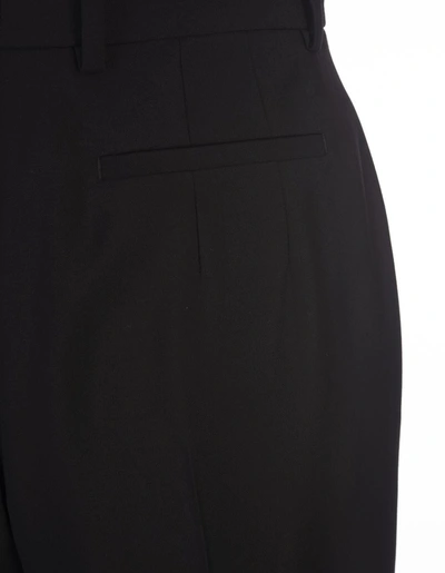 Shop Alexander Mcqueen High Waist Tailored Pants In Black