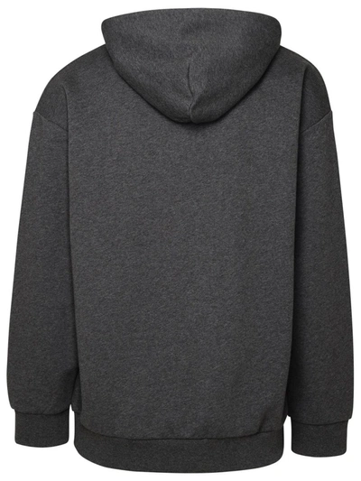 Shop Apc A.p.c. Milo Gray Cotton Sweatshirt In Grey