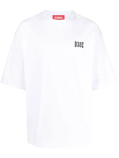 Shop 032c Cotton T-shirt In White