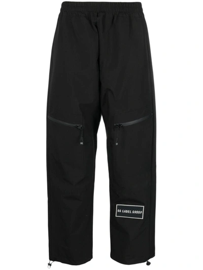 Shop 44 Label Group M Trousers With Logo In Black