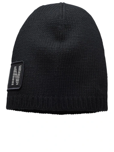 Dsquared2 Icon Beanie In Black