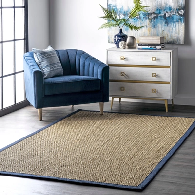 Nuloom Elijah Seagrass With Border