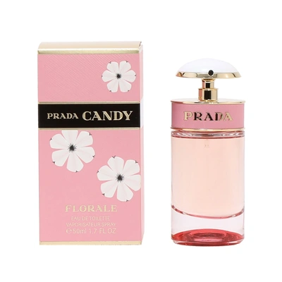 Shop Prada Candy Florale Edt Spray 1.7 oz In Pink