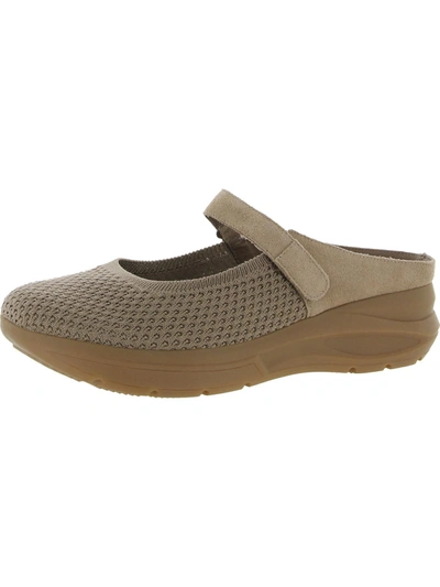 Shop White Mountain Fearless Womens Suede Textured Mules In Multi
