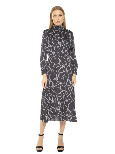 Alexia Admor Brooklyn Midi Dress In Multi