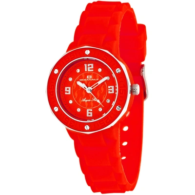 Shop Oceanaut Women's Red Dial Watch