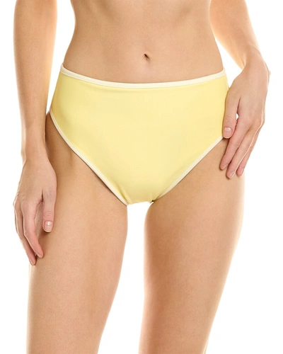 Shop Montce Paula Bikini Bottom In Yellow