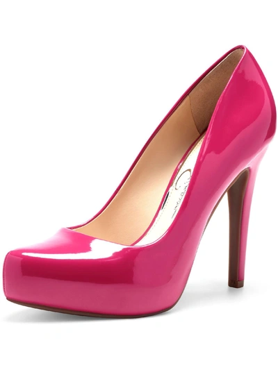 Shop Jessica Simpson Parisah Womens Platform Heels In Pink