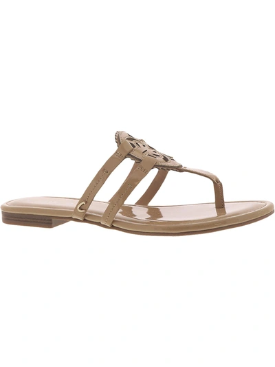 Shop Circus By Sam Edelman Canyon Womens Thong Flat Sandals In Beige