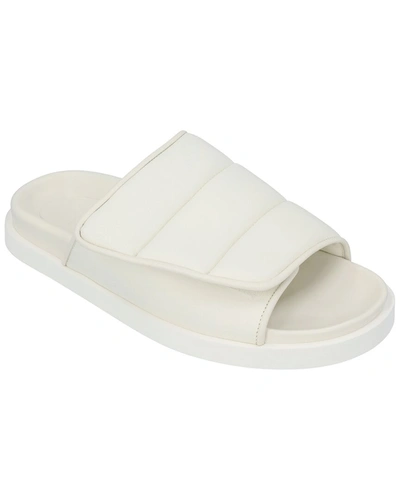 Shop Gia Borghini X Pernille Teisbaek Leather Sandal In White