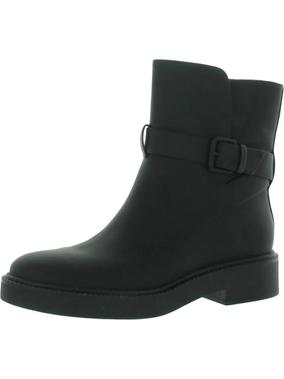Shop Vince Kaelyn Womens Pull On Waterproof Ankle Boots In Black