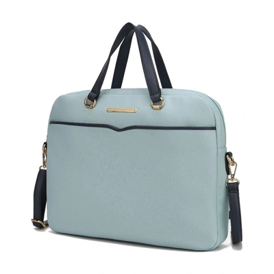 Mkf Collection By Mia K Rose Briefcase Handbag In Blue
