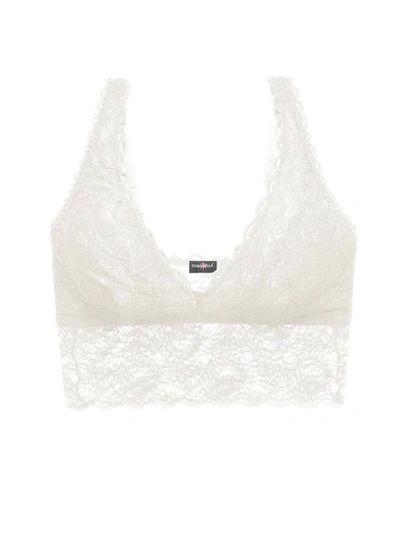 Shop Cosabella Women's Never Say Never Extended Plunge Longline Bralette In White