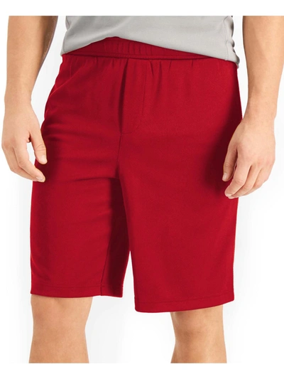 Shop Ideology Perform Shorts Mens Moisture-wicking Drawstring Shorts In Red