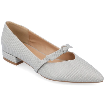 Shop Journee Collection Collection Women's Cait Flats In White