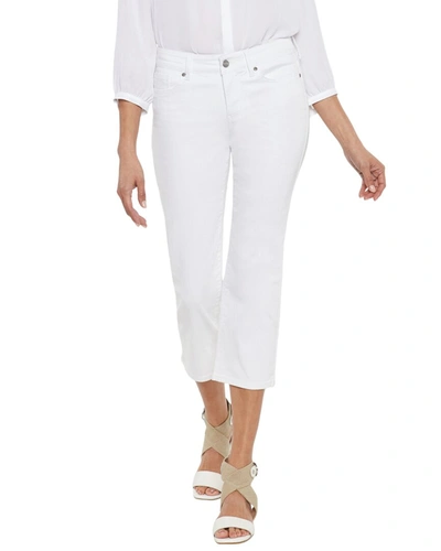 Shop Nydj Petite Marilyn Crop Jean In White
