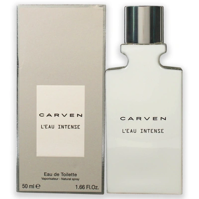 Shop Carven Leau Intense By  For Men - 1.66 oz Edt Spray In White