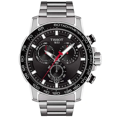 Shop Tissot Men's Supersport Black Dial Watch