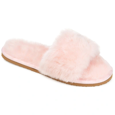 Shop Journee Collection Collection Women's Dawn Slipper In Pink