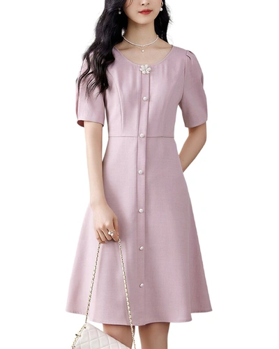 Shop Ounixue Ounixe Mini Dress In Pink