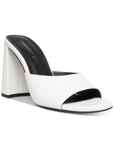 Shop Madden Girl Genius Womens Comfort Insole Slides Mule Sandals In Multi