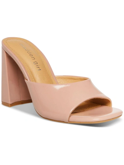 Shop Madden Girl Genius Womens Comfort Insole Slides Mule Sandals In Multi