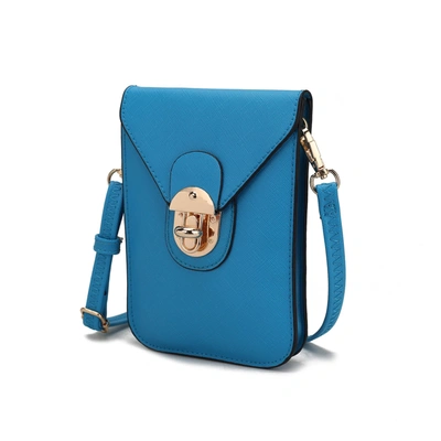 Mkf Collection By Mia K Havana Smartphone Crossbody Bag In Blue