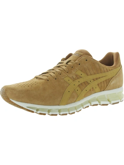 Shop Asics Gel Quantum 360 4 Le Mens Leather Workout Running Shoes In Beige