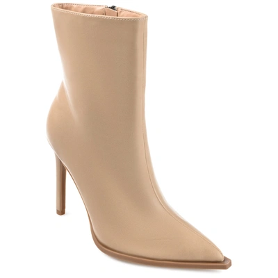 Journee Collection Collection Women's Tru Comfort Foam Limma Bootie In Beige