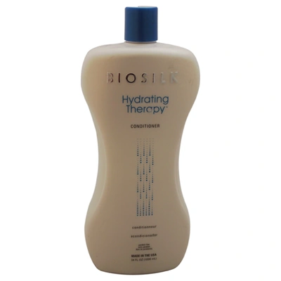 Shop Biosilk Hydrating Therapy Conditioner By  For Unisex - 34 oz Conditioner In Beige