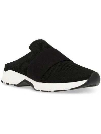 Shop Anne Klein On The Go Womens Fitness Lifstyle Slip-on Sneakers In Black