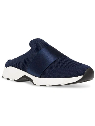 Shop Anne Klein On The Go Womens Fitness Lifstyle Slip-on Sneakers In Blue