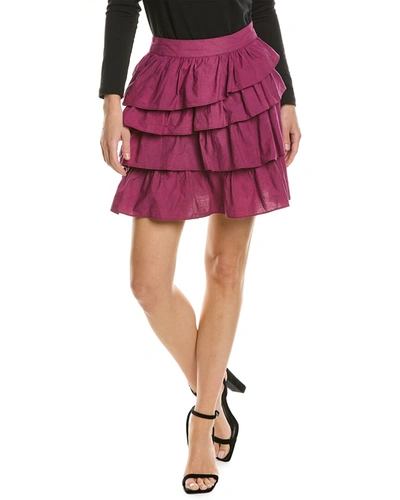 Shop Allison New York Pixie Mini Skirt In Pink