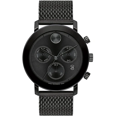Shop Movado Men's Bold Evolution Black Dial Watch
