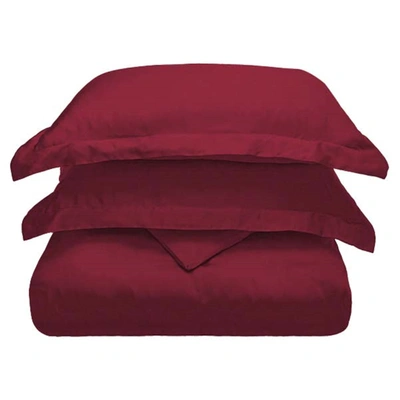 Shop Superior Modal From Beechwood 300-thread Count Solid Deep Duvet Cover And Pillow Sham Set