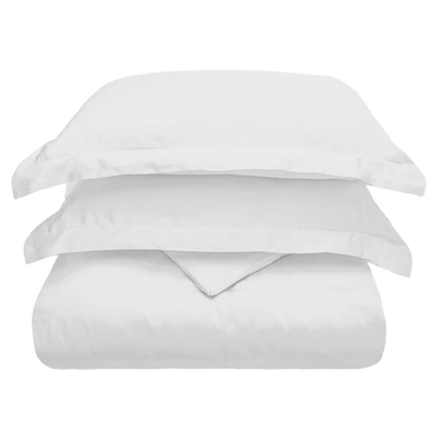 Shop Superior Modal From Beechwood 300-thread Count Solid Deep Duvet Cover And Pillow Sham Set