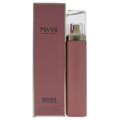 Shop Hugo Boss Boss Ma Vie By  For Women - 2.5 oz Edp Spray In Pink