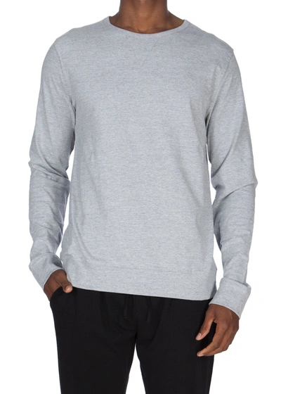 Shop Unsimply Stitched Super Soft Crew Sweatshirt In Grey