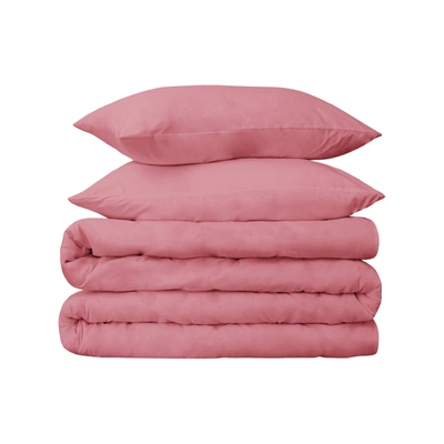 Superior 650-thread Count Egyptian Cotton Solid Duvet Cover And Sham Set