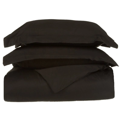 Superior 650-thread Count Egyptian Cotton Solid Duvet Cover And Sham Set