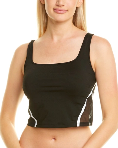 Shop Michi Cadence Crop Top In Black