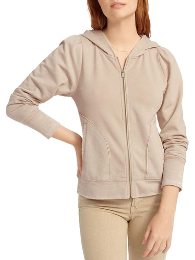 Shop Splendid Josephine Womens Front Zip Comfy Hooded Sweatshirt In Multi