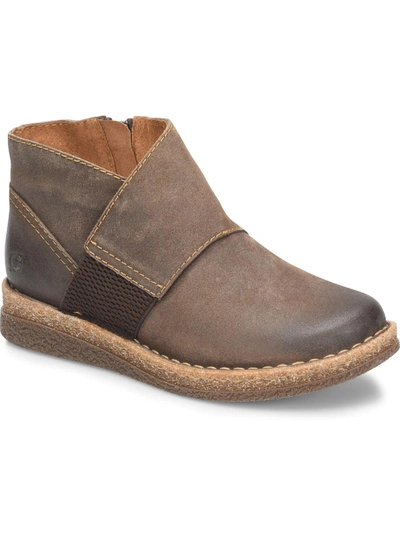 Shop Born Tora Womens Leather Casual Ankle Boots In Brown