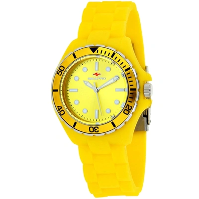 Shop Seapro Women's Yellow Dial Watch