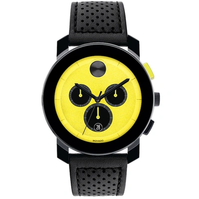 Shop Movado Men's Bold Yellow Dial Watch