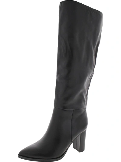 Shop Nine West Hiya Womens Wide Calf Knee-high Boots In Black