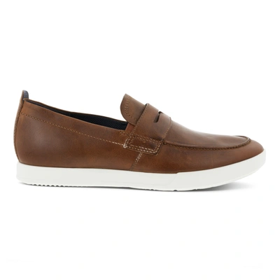 Shop Ecco Cathum Men's Penny Loafer In Brown