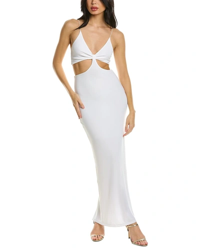 Shop Alice And Olivia Havana Cutout Maxi Dress In White