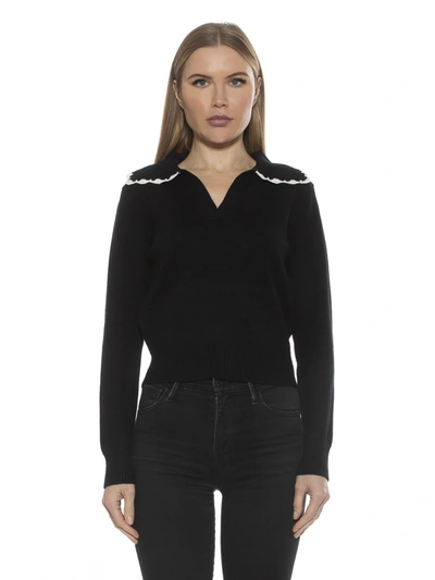 Shop Alexia Admor Jackie Sweater In Black